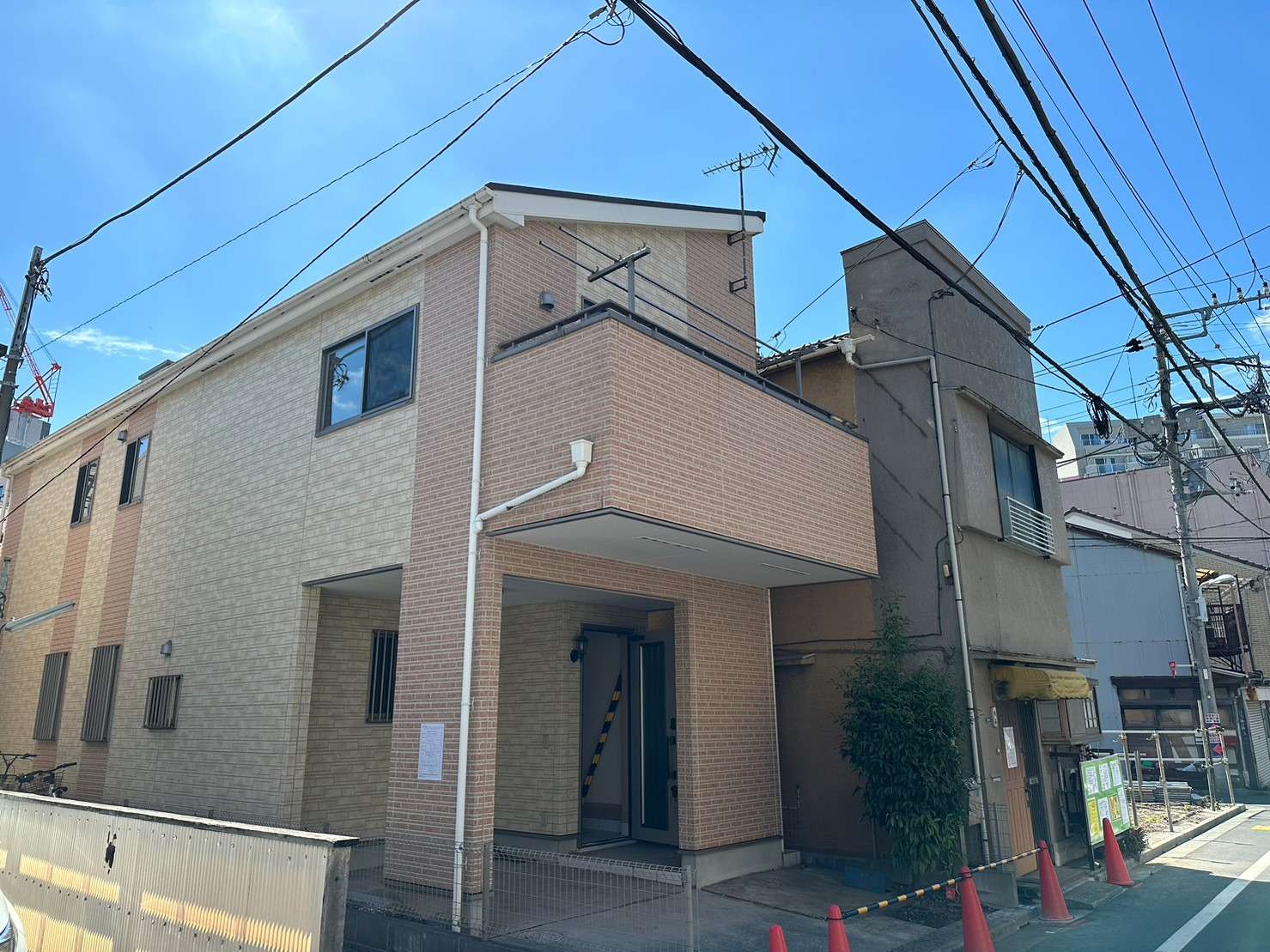 東京都台東区三ノ輪の木造一部3階建物解体工事